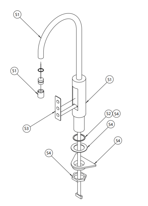 Tap Exploaded Diagram