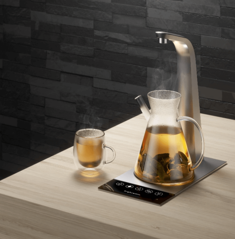 Hot tap technology integrates filtered drinking water into any countertop.