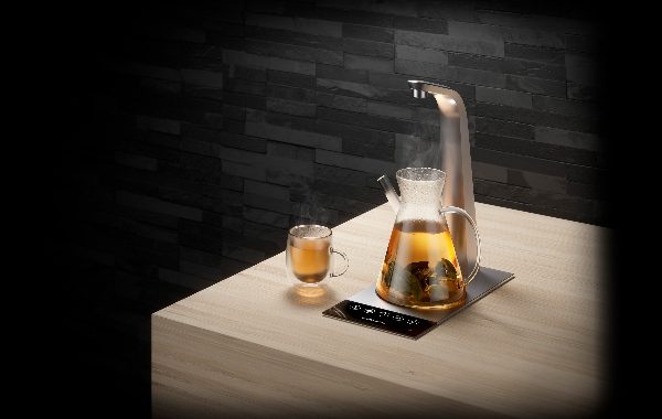 T3 - La technologie du robinet d'eau chaude permet d'intégrer de l'eau potable filtrée à n'importe quel comptoir.
