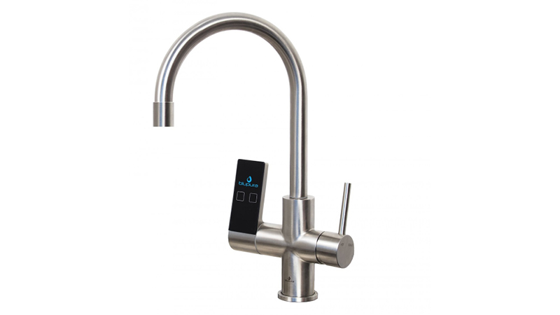 BlueSeven hot tap by Blupura with left sided control panel