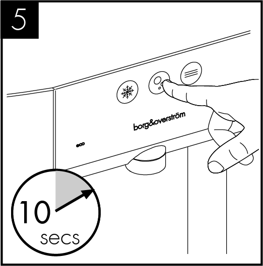 The carbonator should be purged of air by activating the sparkling water dispense for approximately 10 seconds.<br /> <br /> <br /> <br /> 