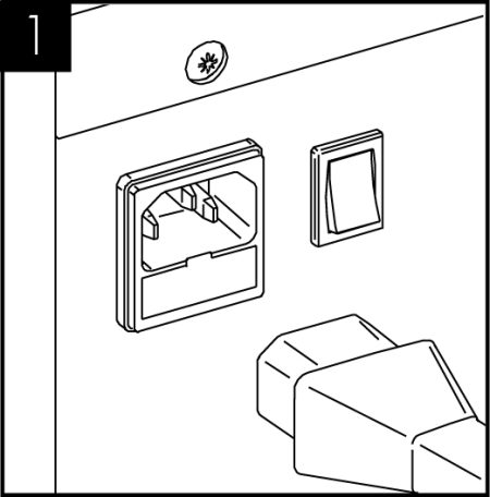 Connect the unit to the electricity supply and ensure unit is switched on. <br /> <br /> 