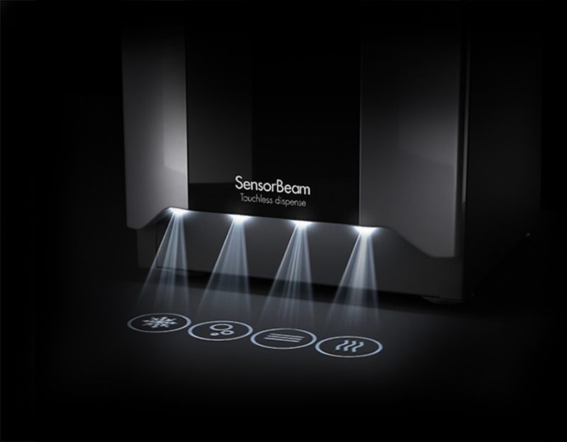 SensorBeam illumination projection mapping technology
