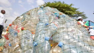 Are there harmful plastic particles in your single use plastic drinking water bottle? 